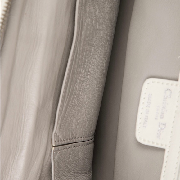 Gently used white Christian Dior purse - Picture 6 of 6